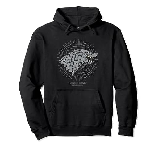 Game of Thrones Stark Burst Sigil Sudadera con Capucha | Ya disponible en tu tienda friki favorita! En mundofriki.es!