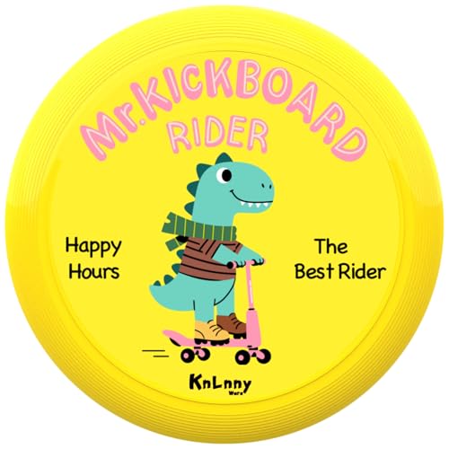 Knlnny Ware Flexible Flying Disc, Disco Volador Flexible for Outdoor Games, Camping,Beach Fun,Competitive & Casual Pla,Gifts for Boys & Girls/Men/Teens/Kids (Yellow)