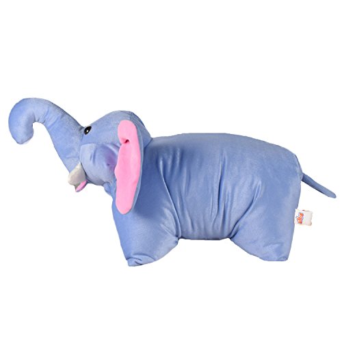 Image of Ultra Cute Animal Folding Cushion Soft Toy, 18 x 13 inches (Elephant)