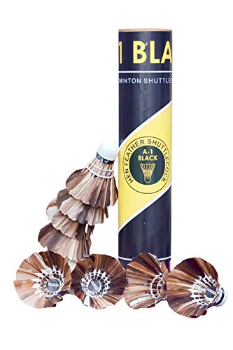 Gyronax Natural Black Feather A-1 Shuttlecock, 1 Box Pack of 10 (B08KTLLNWD) Amazon Price History, Amazon Price Tracker