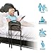 Stander Mobility Rail, Bedside Railing and Assist Bar with Swing-Out Safety Handle for Adults, Seniors, and Elderly, Guardrail with Organizer Pouch, ASTM Safety Approved Bedrail
