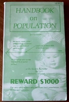 Paperback Handbook On Population Book