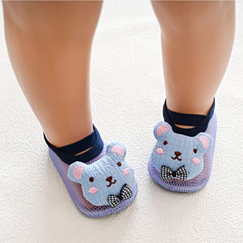 Cat and Shoes Animal Kids Boys Girls Socks Barefoot Shoes Socks Non Slip Floor Cartoon Sneakers Girls 92