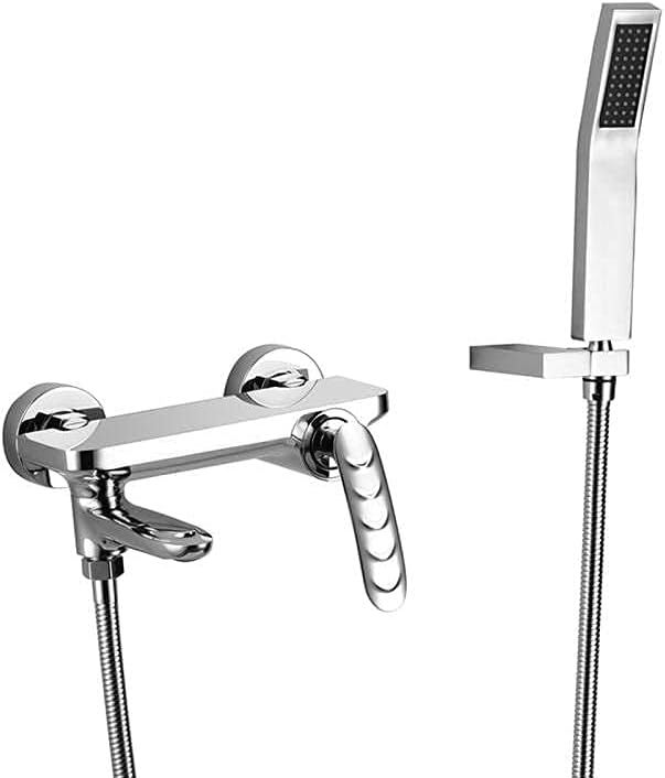 Amazon.com: LASEVE Shower Head Bath Mixer Tap with Shower Attachment ...
