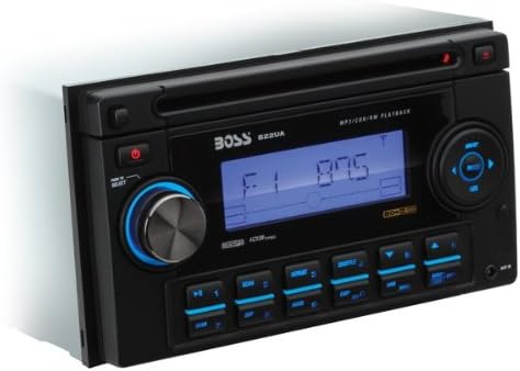 BOSS Audio Systems 822UA Double-DIN MP3 Player Receiver - Discontinued by Manufacturer