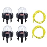 Ewillownm Compatible avec conduite de carburant avec ampoule d'amorçage pour tronçonneuse Husqvarna 235 236 240 340 345 350 353 440 445 450 460 débroussailleuse coupe bordures