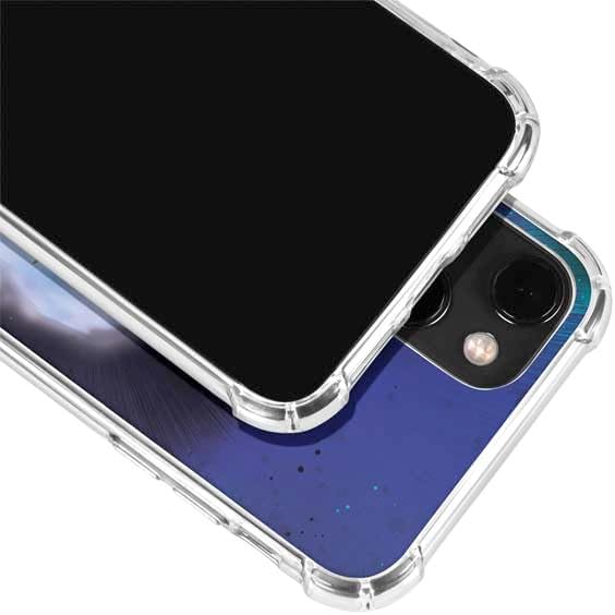 Skinit Clear Phone Case Compatible with iPhone 13 Mini - Officially Licensed Dragon Ball Super Goku Ultra Instinct Design