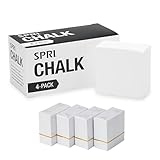 SPRI Chalk Block, 2oz. (4 Pack) for Gymnastics, Rock Climbing, Bouldering, Weight-Lifting,