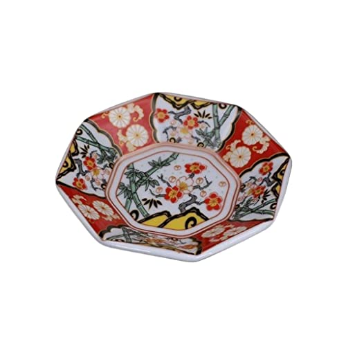 ZHZHZ Sauce Dish Dipping Bowl Porcelain Garnish for Seasoning Soy 5 Pieces of for Snacks Ketchup Appetizing Desserts