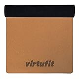 VirtuFit Premium kurk yogamat - ecologisch - 183 x 61 x 0,5 cm