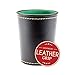 Felt-Lined Synthetic Leather Dice Cup by Brybelly 4x3x3 in