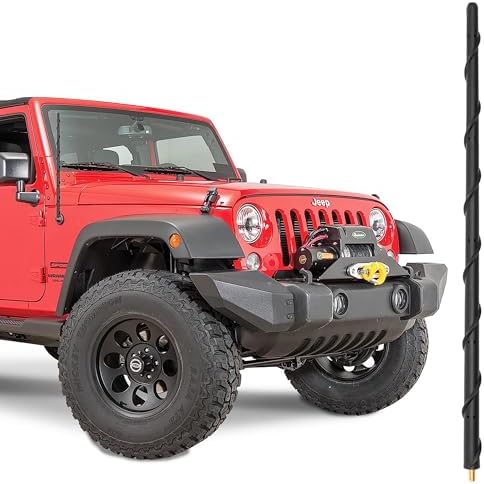 13Radio Antenna Mast for Jeep Wrangler Sport Unlimited Rubicon