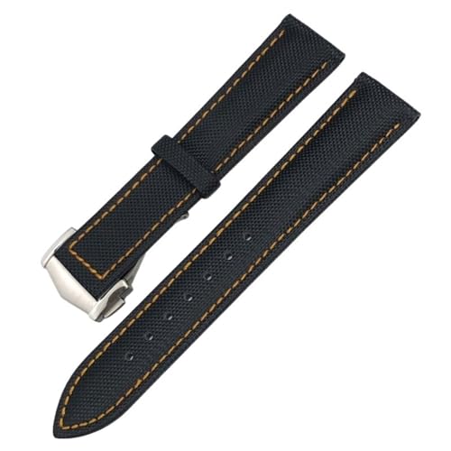 19mm 20mm 21mm 22mm High Density Nylon Watchband For Planet Ocean 300 Fabric Leather Canvas Watch Strap