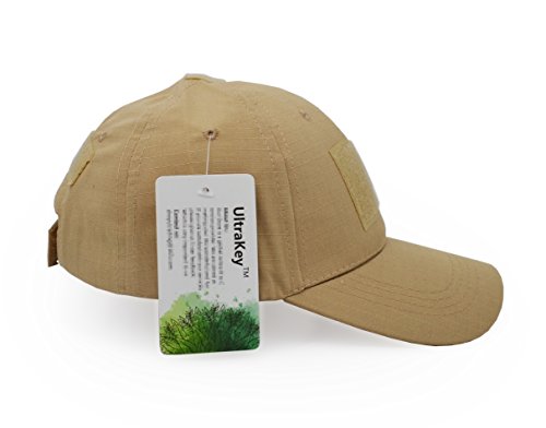 Image of UltraKey Military Tactical Operator Cap, Outdoor Army Hat Hunting Camouflage Baseball Cap