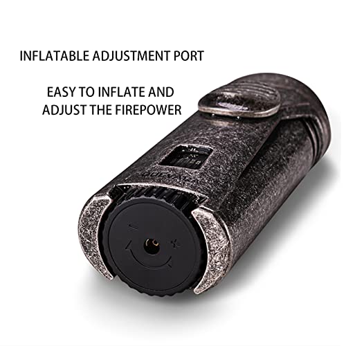 Gadgets hommes cadeau élégant avec ce briquet torche bleu durable