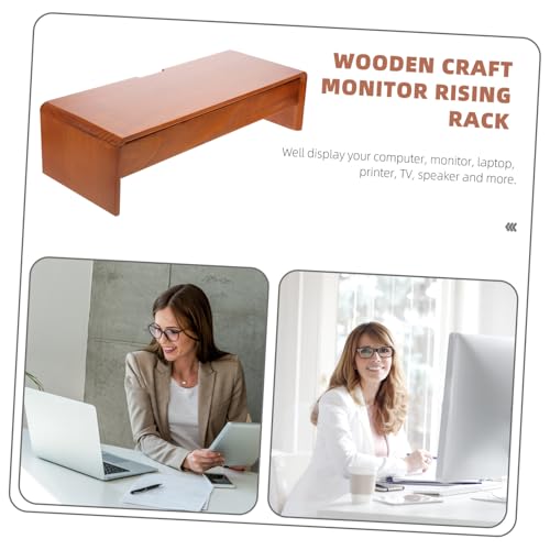 Support écran ordinateur synthétique Gatuida rehausseur de bureau - 8