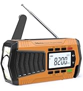 Amazon.co.jp: Greeshow 防災ラジオ 多機能 手回しラジオ デジタル選局