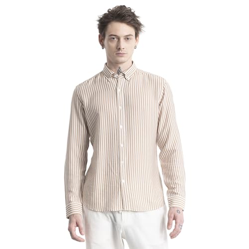 Image of SNITCH Stripehaven Mauve Stripe Shirt