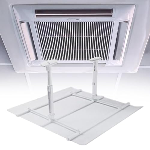 Déflecteur d'aération réglable 45x45 couvercle ventilation domestique CVC - 4