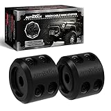 AUTMATCH Winch Cable Hook Stopper (2 Pack) Silicone Rubber Shock Absorbent Winch Stopper Best Winch...