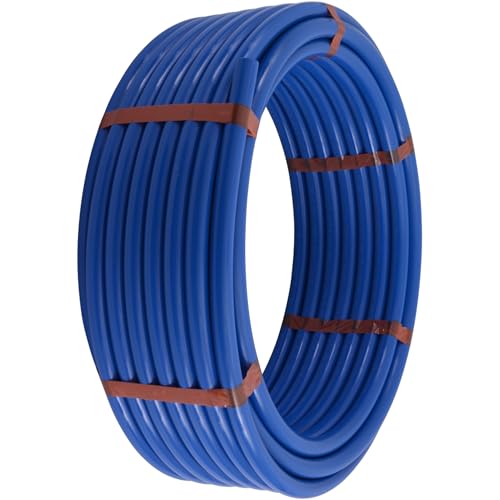 Image of SharkBite 3 /4 Inch x 300 Feet Blue PEX-A, Made in the USA, Flexible Water Pipe Tubing for Plumbing, UA70B300