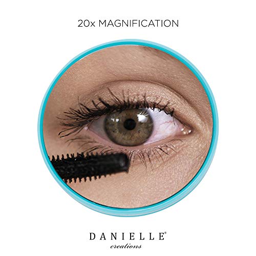 Danielle Enterprises d309tq mini 20x espelho de sucção, turquesa