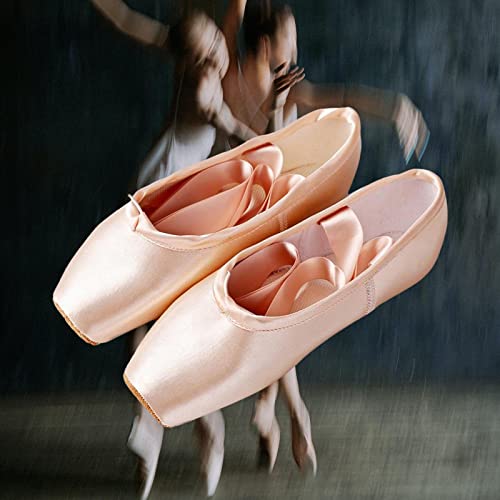 Sapatilhas femininas de balé para dança de balé macias com cadarço - 34