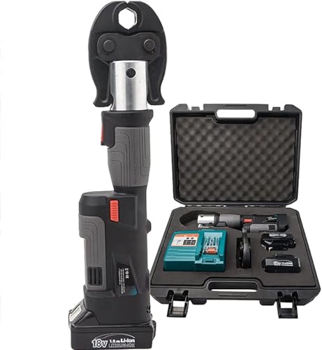 Imagen de Herramienta De Prensa De Tubería Hidráulica De Batería Portátil para Plomería De Cobre Pex Multicapa