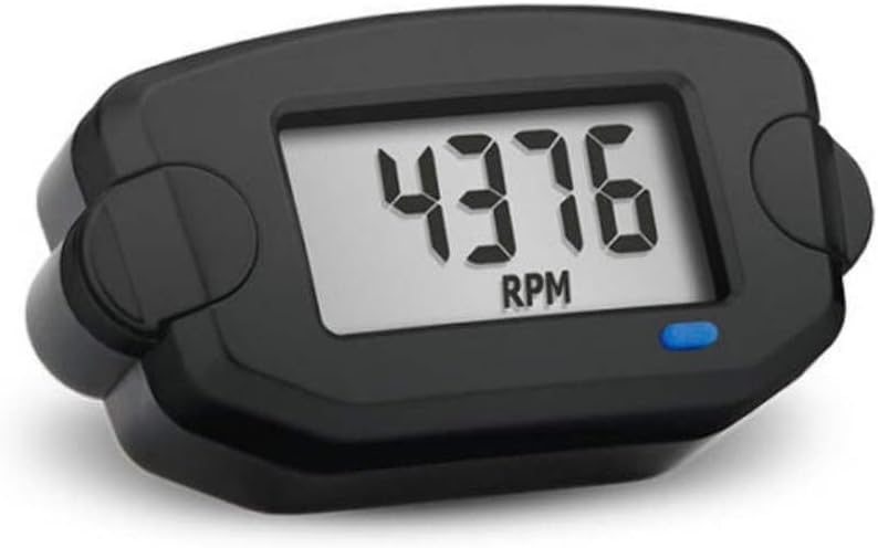 Trail Tech TTO Tach Hour Meter Black