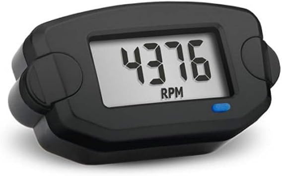 Trail Tech TTO Tach Hour Meter Black