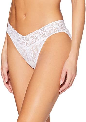 hanky panky Women's Vikini Panty, White, Medium