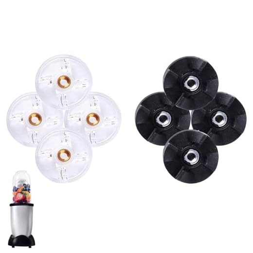 Base Gear Replacement for Magic-Bullet Blender 250W MB1001 with Blade Gear Replacement Part for Magic Bullet MB1001250W (8 pcs)