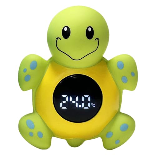 Termógrafo de baño LED con dibujos animados y sensor preciso para bebés