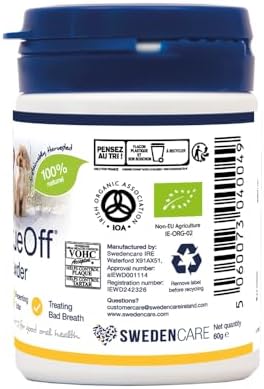 ProDen PlaqueOff 60g Dental Powder for Dogs - 100% Organic 6-Month Supply | VOHC Accepted, Clinically Proven, Vet Recommended, Freshens Bad Breath, Helps Reduce Plaque & Tartar, Prevents New Plaque - View 4