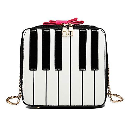 Yaonow - Borsa a tracolla a forma di pianoforte