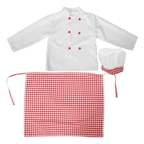 Traje de chef para delantal de cocina infantil ideal en fiestas de cumpleaños y repostería