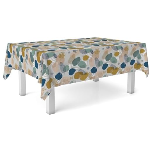 ECOMMERC3 | Tovaglia in tela cerata dimensioni 100x140 cm repellente macchie - Tovaglia in tela cerata color TORMI VERDE 100% Made in Spain non trasferisce liquidi