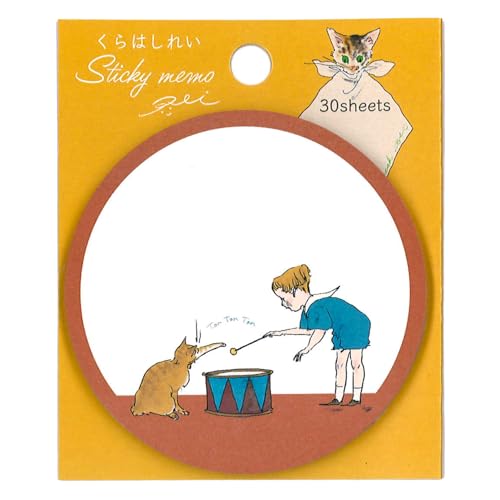 学研ステイフル くらはしれい 付箋 のり付きメモ ドラム M04296
