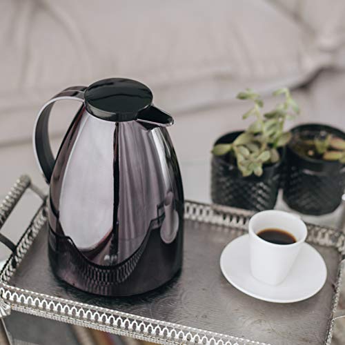 Bule Viena, Invicta, Onix Metalizado, 750ML