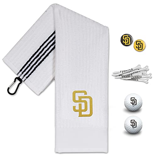 Team Effort Golf Gift Set MLB San Diego Padres
