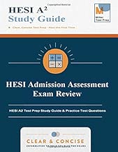 HESI Admission Assessment Exam Review: HESI A2 Test Prep Study Guide & Practice Test Questions - coolthings.us