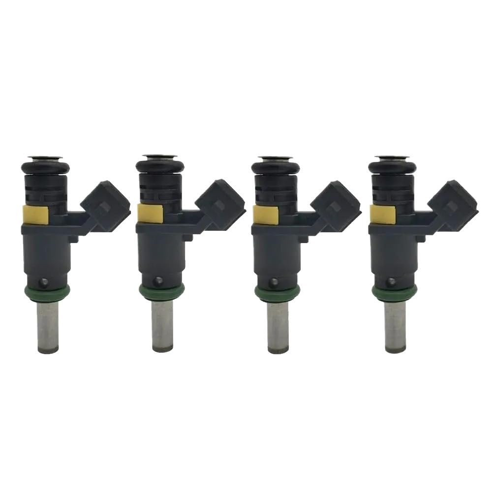Fuel Injector Nozzle Auto Parts Injectors Compatible for Mercury Outboard 90 100 115 Efi 90Hp 150Hp 4-Stroke Mercruiser 4.5L Mpi 200 250 Accessories 4Pcs 8M6002428