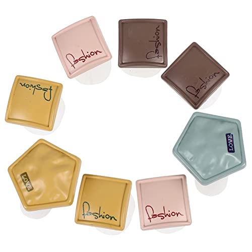 WRITWAA 8Pcs Silicone Toe Separators for Nail Polish Easy to Use Toe Spreaders for DIY Manicure for Home Salon Prevents Touching Wet Polish Nail Supplies