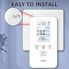 Steadfast Haven 4-in-1 Detector with HD Screen, Home, Apartment, Hotel, Camping RV (White) #2