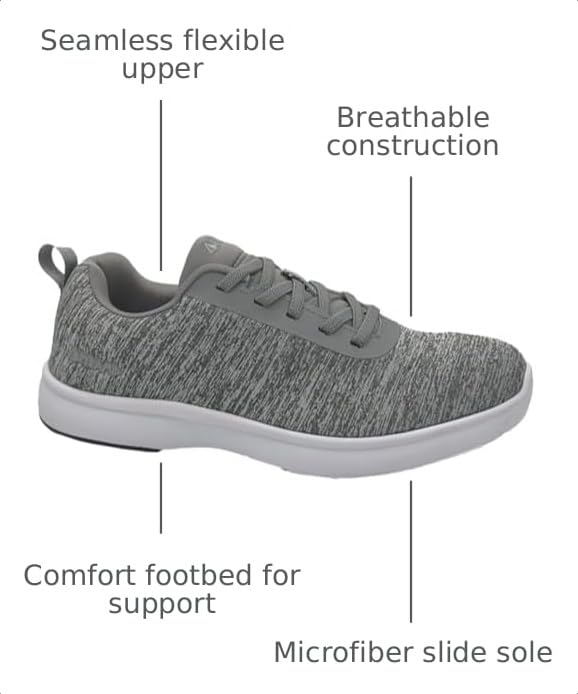 Image of Pyramid Women's Path Lite Seamless Mesh Bowling Shoes - Lightweight Seamless Design, Athletic Fit, Breathable Knit Upper, Universal Slide Soles