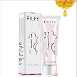 FILFEEL Brustvergrößerung Creme, 40g Brustpflege Straffend Heben der Brust Schnelle Wachstum Vergrößerung Creme Big Bust Body