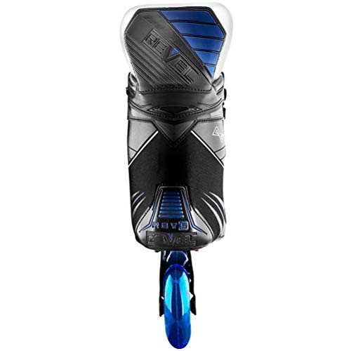 Alkali Revel 5 Senior Inline Hockey Skates - Black/Blue /11.0 / D #TOP1