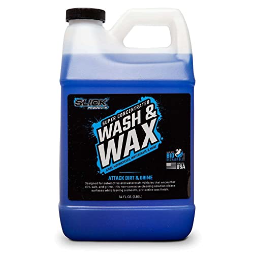 Slick Products Wash & Wax Extra Thick Foaming Cleaning Solution