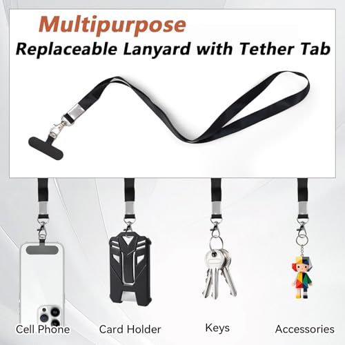 2er-Pack Einziehbarer Ausweishalter, 2 ausziehbarer Schlüsselanhänger, robuster Karabiner-Schlüsselring, taktischer Ausweishalter Ausweisrolle mit einziehbarer 80cm Stahlkabel