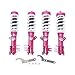 Godspeed MSS0243-A MonoSS Coilover Lowering Kit, Fully Adjustable, Ride Height, Spring Tension And 16 Click Damping, compatible with Jeep Renegade FWD (BU/BV) 2015-22